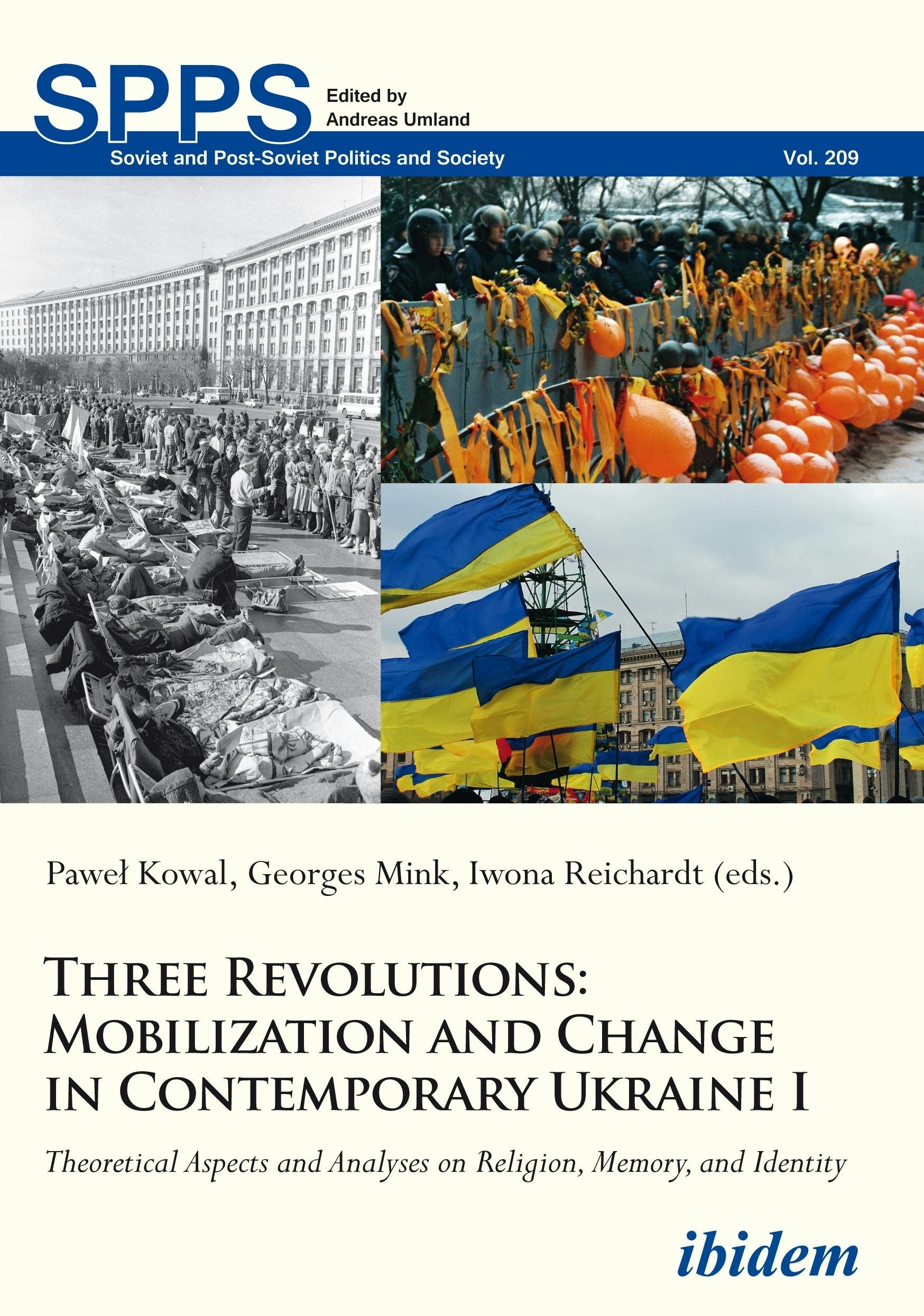 Book cover image for Three Revolutions: Mobilization and Change in Contemporary Ukraine I ISBN: 9783838213217